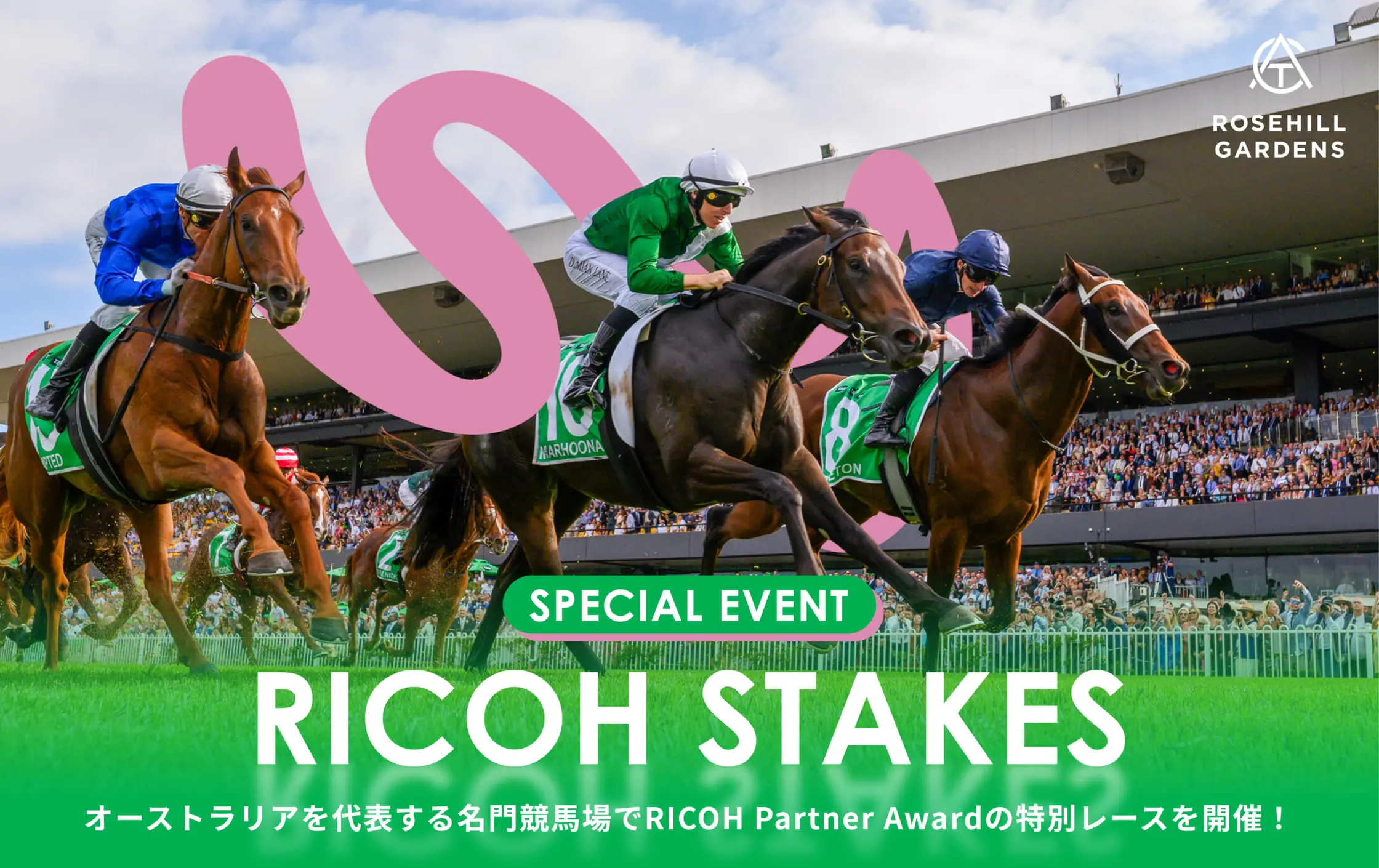 RICOH STAKESのビジュアル